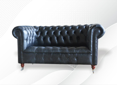 Chesterfield Upholstery Couch Leather Couches Sofa Suite Two-seater Sofas Velvet new